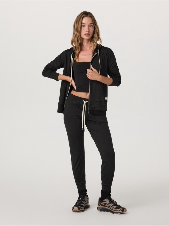Vuori Pants - Vuori Black Hoodie & Jogger halo set - top XS - bottom XS tall